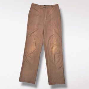 Banana Republic Brown Stretch Pants Work Office Size 8 Long
